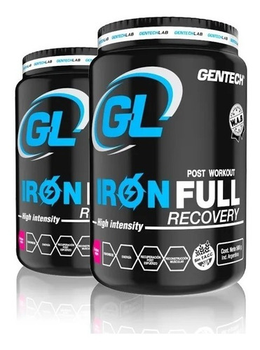 Iron Full Recovery 500grs Sin Tacc Recuperador Gentech