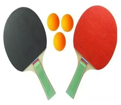 Raquetas +3 Pelota Pin-pon Juegos Mesa Tenis Entretenimiento