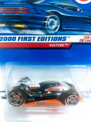 Carrito Hot Wheels Vulture Edición 2000 Escala 1:64