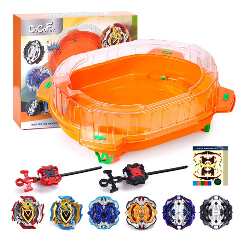 Set De Cuchillas De Juguete Bey Battling Top Burst Cocofox C