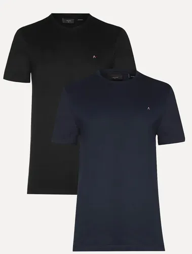 Kit Camisetas Aramis Basic Lisa Preta/azul Marinho