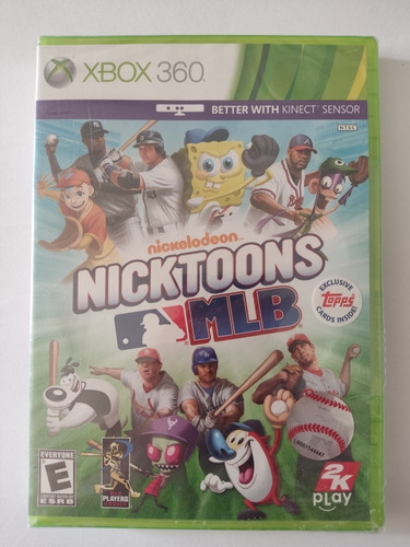 Nicktoons Mlb Baseball Xbox 360 Sellado