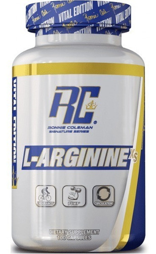 Arginina Ronnie Coleman L-arginine Xs 100 Tabletas