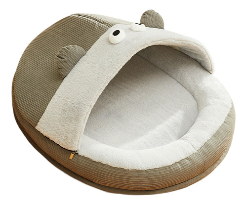 Cama Cueva Para Mascotas Cama Para Gatos Para Gatos L Gris