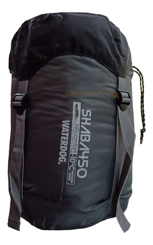 Imagen 6 de 10 de Bolsa De Dormir Termica Camping Waterdog Shaba 450 - 10 °c