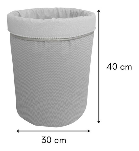 Imagem 2 de 2 de Cesto Organizador Para Brinquedos Ou Roupas 30 X 40 Cm