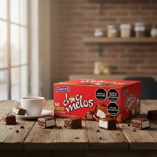 Chocmelos Colombina Masmelos Con Chocolate Caja X 60 | Cuotas sin interés