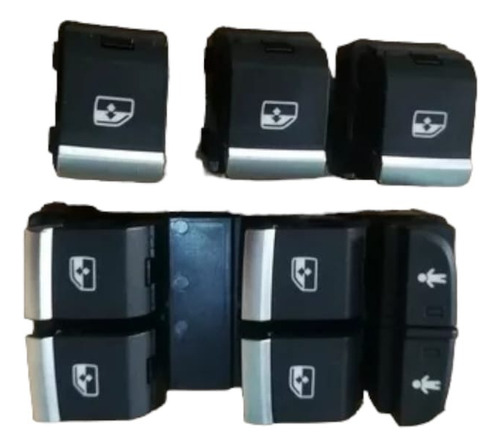 Kit Botoneras Vidrios Eléctricos Audi Q5 Sline A4 A5 Audi