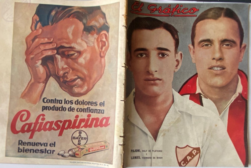 El Gráfico Nº 786 Antigua Revista Fútbol Deportes Ago 1934