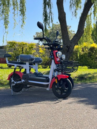 Bicicleta Moto Electrica E-ramz Bateria De Litio Preventa Amarillo