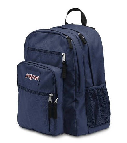 Mochila Jansport Big Student Navy - Black Color Azul Marino Diseño De La Tela Poliéster