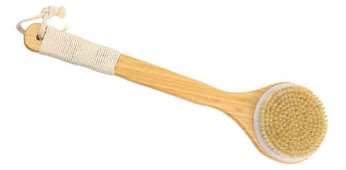 Cepillo De Ducha Para Fregar El Cuerpo De Madera De Bambú 