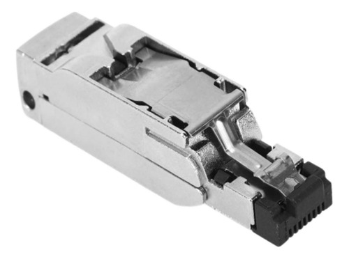 Conector Ethernet Conector De Cable De Red Plata Estable 4