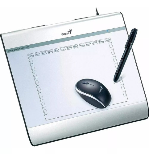Tableta Digitalizadora Genius Mousepen I608 Mouse Dibujo