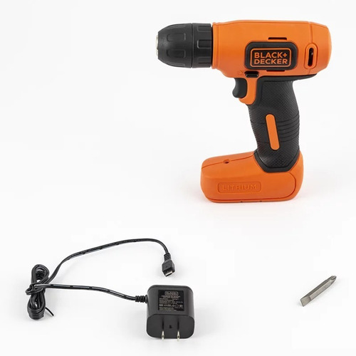 Taladro Rotación 3/8 Pulgadas 8 V Black & Decker