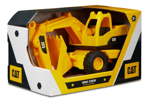 Imagen 2 de 5 de Cat camion Vehiculo construccion 18 Cm Volquete Ruedas 82010