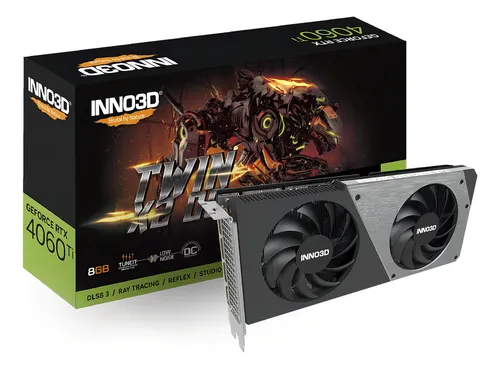 Placa De Video Inno3d Geforce Rtx 4060 Ti 8gb Twin X2 8gb | Frete