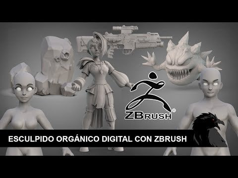 Curso De Diseño Organico De Personajes En 3d Con Zbrush
