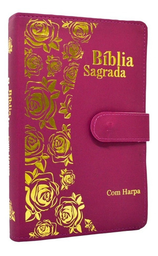 Imagem 2 de 8 de Bíblia Sagrada Rc Letra Hipergigante Pink Feminina