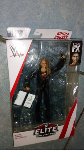 Wwe Ronda Rousey Ex Ufc Elite Collection True Fx Detalle Box