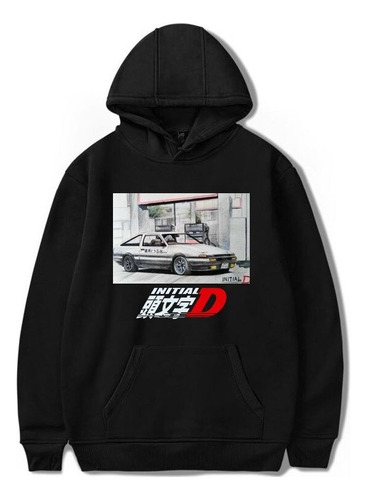 Initial D Anime Sudaderas Toyota Ae86 Sudaderas Estampadas H