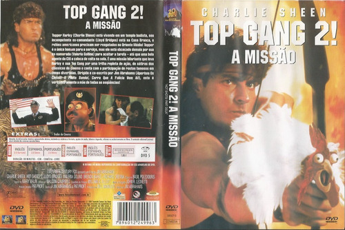 Dvd - Top Gang 2 A Missão - Charlie Sheen (Usado)