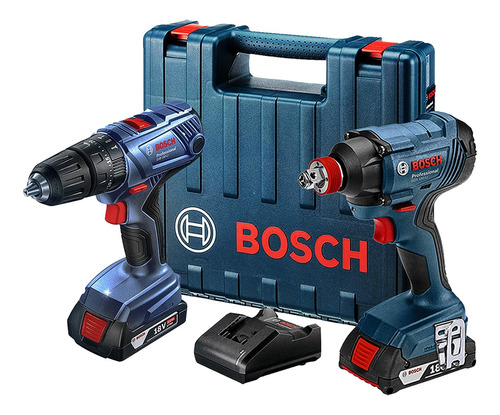 Rotomartillo Bosch Gsb 180-li + Llave De Impacto Gdx 180-li