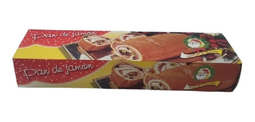 Imagen 2 de 2 de Cajas Para Pan De Jamon Varios Modelos Y Colores