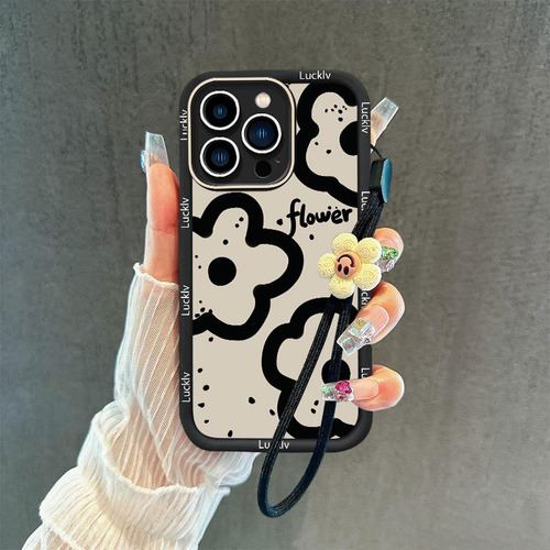 Carcasa Para Infinix Colorful Simplicity Happy With Chain