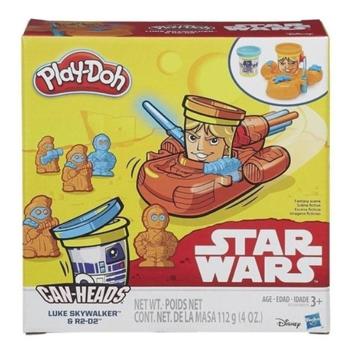 Play Doh Juego De Masa Star Wars Luke & R2-d2