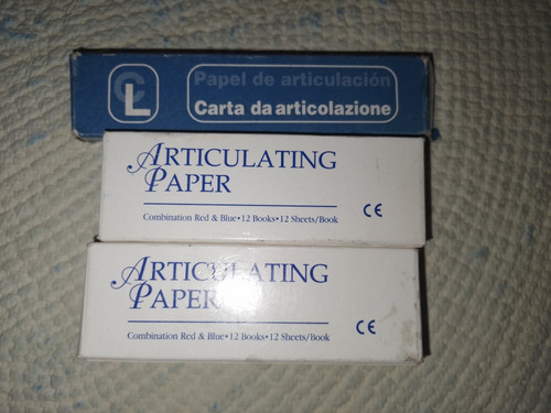 Combo Papel De Articular Instrumento Odontologi*a