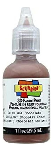 Pintura Para Tela De 1.0 Oz Color Chocolate Caliente