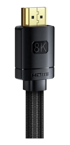 Imagen 5 de 10 de Cable Hdmi A Hdmi 3m Baseus 8k Hd/ 48gbps / 60hz / Premium