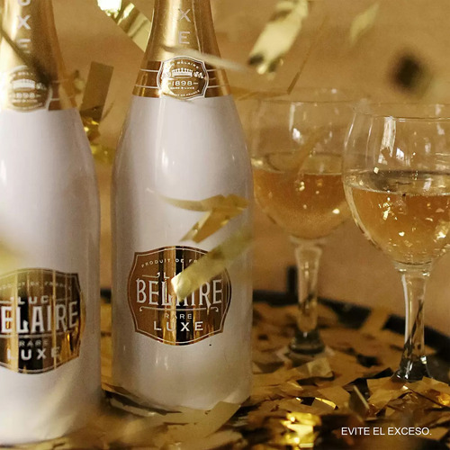 Pack De 6 Vino Espumoso Luc Belaire Rare Luxe 750 Ml