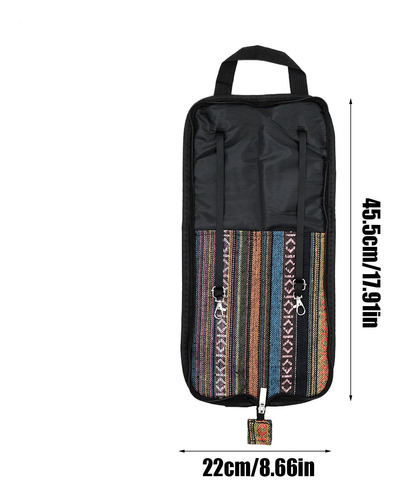 Bolsa Para Baquetas Bolsa Para Baquetas Estuche Portátil Par