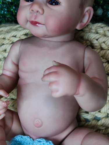 Bebe Reborn Original Muñeca Vinilo Completo 45 Cm Doll Fily