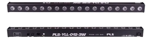 Barra Led Pls Yll-012-3w 18 Led Rgbw 4 En 1