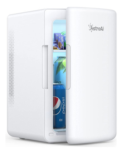 Minirefrigerador Astroai 2.0 De 6 Litros Para Maquillaje Y C