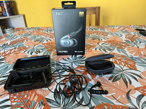 Auriculares Fiio F9 Pro Usado Como Nuevos Gris Oscuro