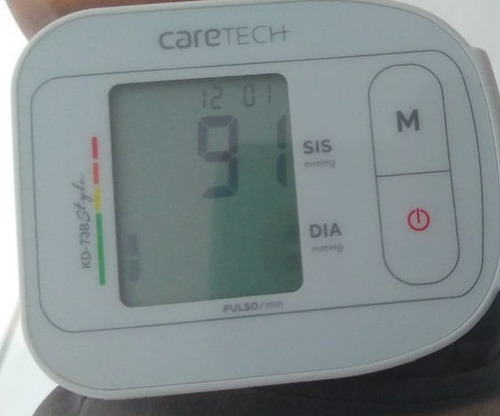 Monitor De Pressão Arterial De Pulso Caretech Kd-738 Style (Usado)