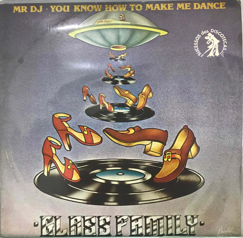 Lp Glass Family - Mr Dj You Know How To Make Me Dance - Mv (Usado)