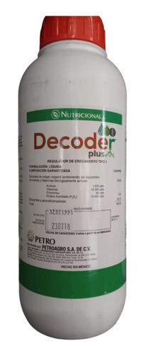 Decoder Plus - Estimulante Hormonal Radicular Caja 12 L
