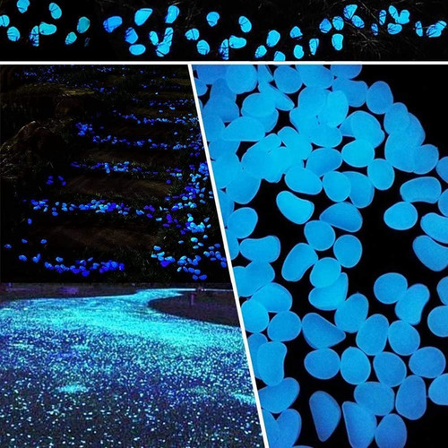 100 Piezas De Piedra Que Brillan En La Oscuridad, Piedra Lum
