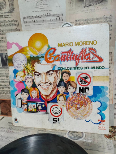 Lp Cantinflas Con Los Niños Del Mundo Vinilo (Usado)