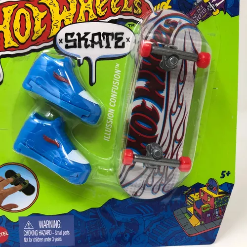 Skate de Dedo com Carrinho - Hot Wheels - Gazellea GT - Tony Hawk - Mattel  - superlegalbrinquedos