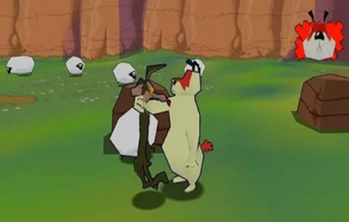 Looney Tunes - Sheep Raider (dub.br) -física - Playstation 1