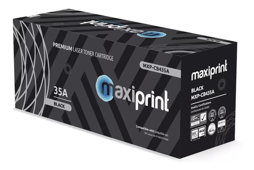 Toner Maxiprint 35a Compatible Hp Cb435a P1002 P1003 1004