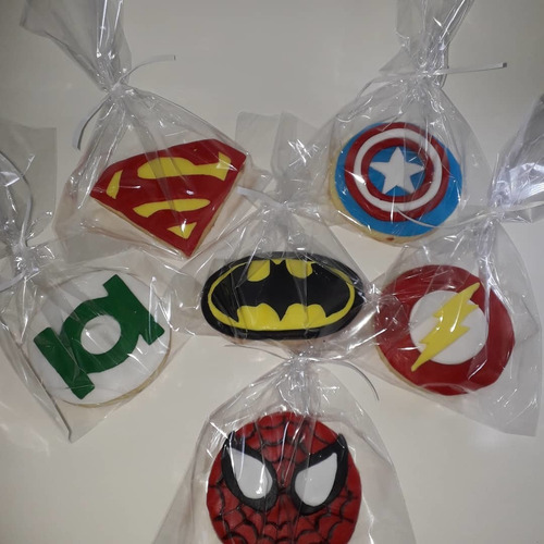 Torta Hombre Araña Y Galletas Superheroes