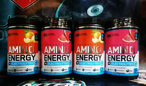 Aminoacidos Energy On + Electrolitos Bcaa 30 Servicios $1695