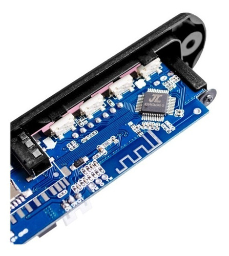 Reproductor Mp3 M011 Con Lector Sd Fm Bluetooth 12v